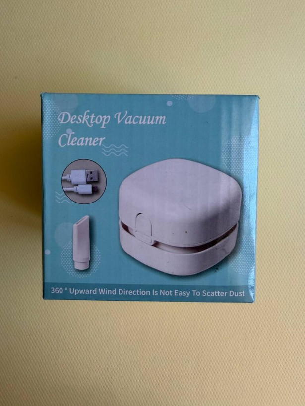 جارو شارژی دسکتاپ | مینی جارو رومیزی Desktop Vacuum Cleaner با سری باریک